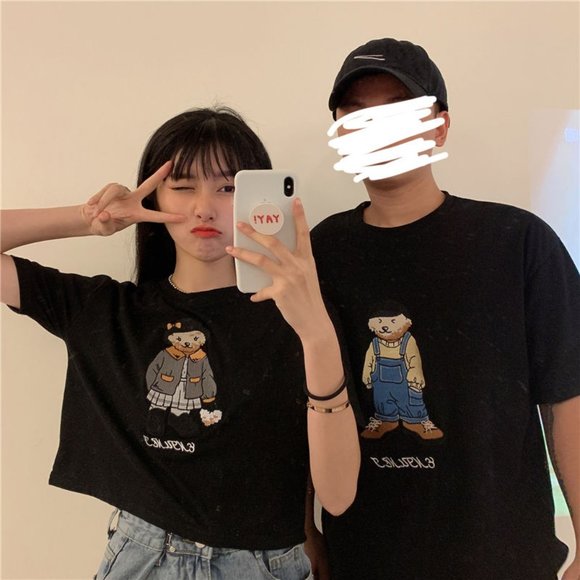 2021 summer all-match T-shirt loose version - Picture 3 of 5